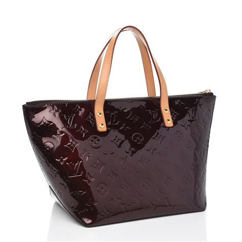 louis vuitton vernis bellevue pm handbag amarante|Louis Vuitton Amarante Monogram Vernis Bellevue PM Bag.